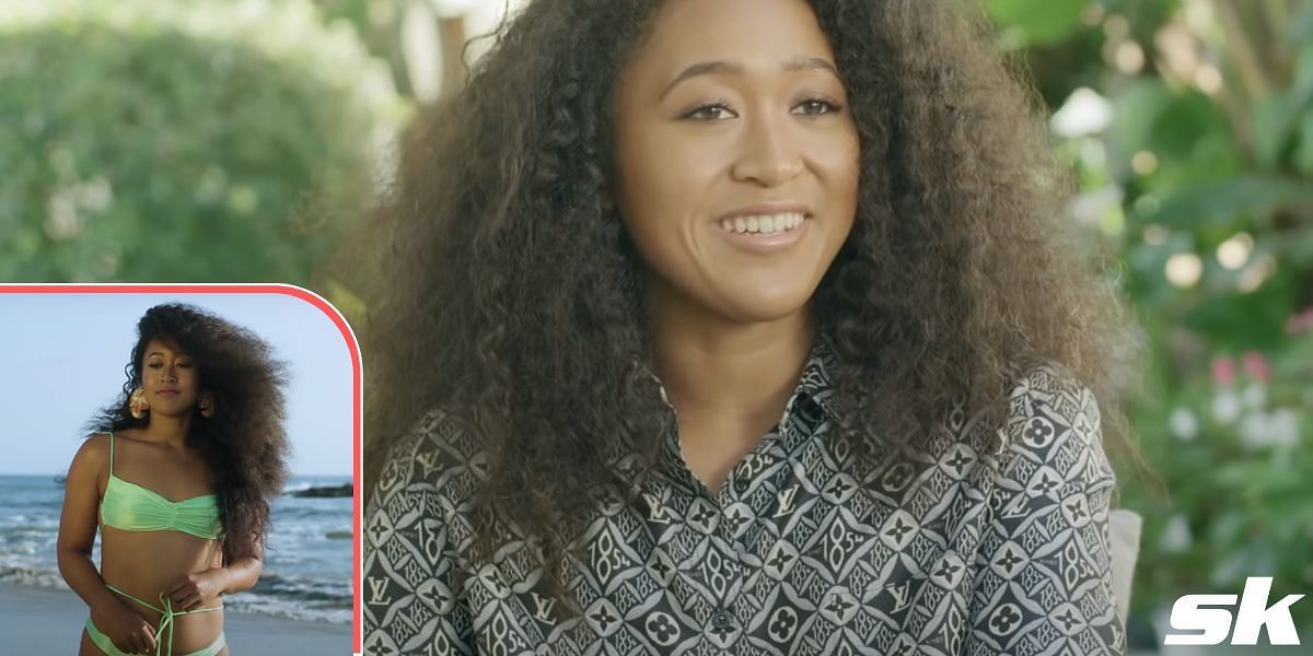 Naomi Osaka shot for the cover of the Sports Illustrated Swimsuit Edition