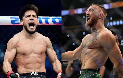 Henry Cejudo (left) & Conor McGregor (right)