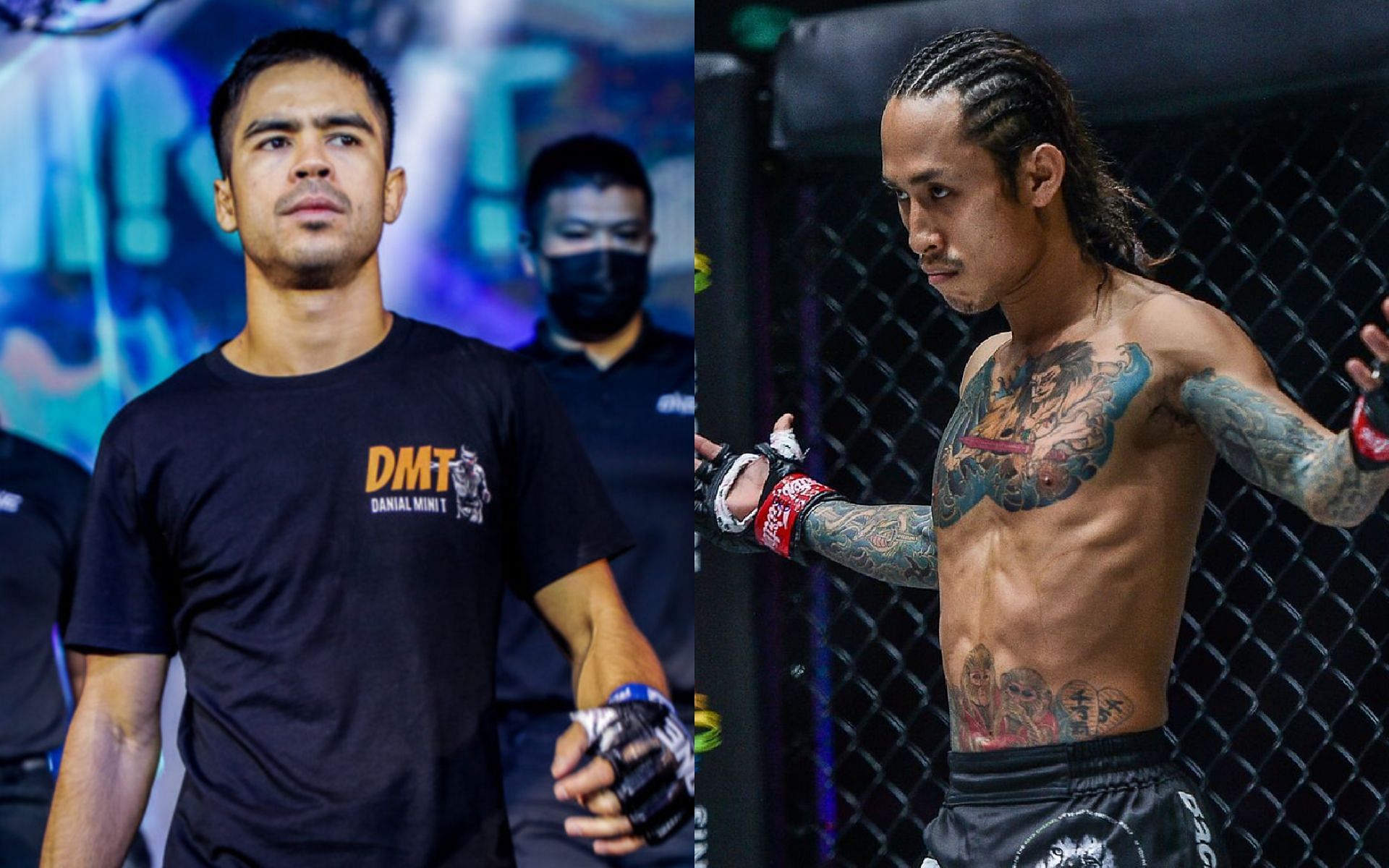 Namiki Kawahara (right) says he is living the fighter&#039;s life in preparation for his match against Danial Williams (left) at ONE 156: Eersel vs. Sadikovic. [Photos ONE Championship]