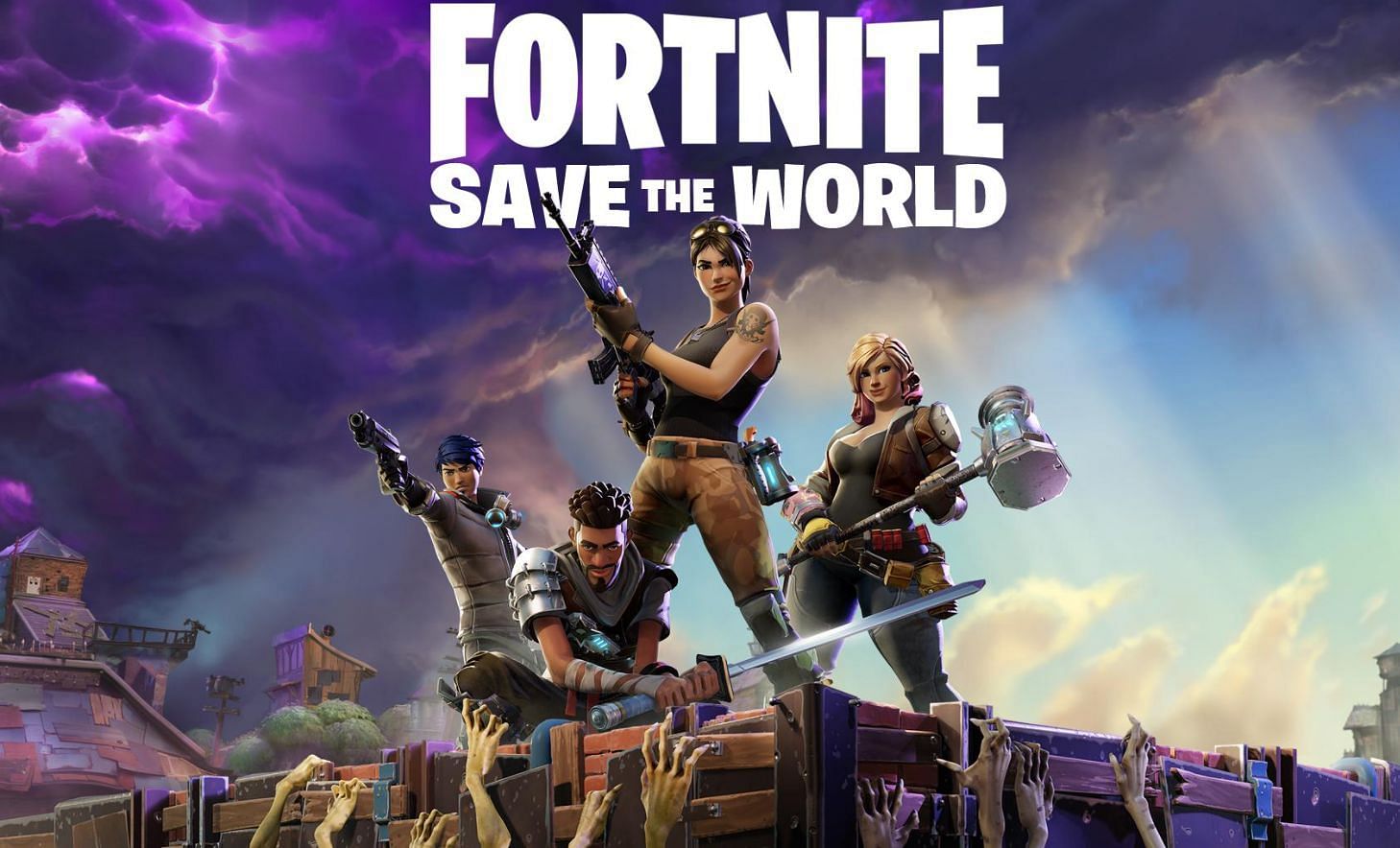 Fortnite PS4 Stickers Save The World