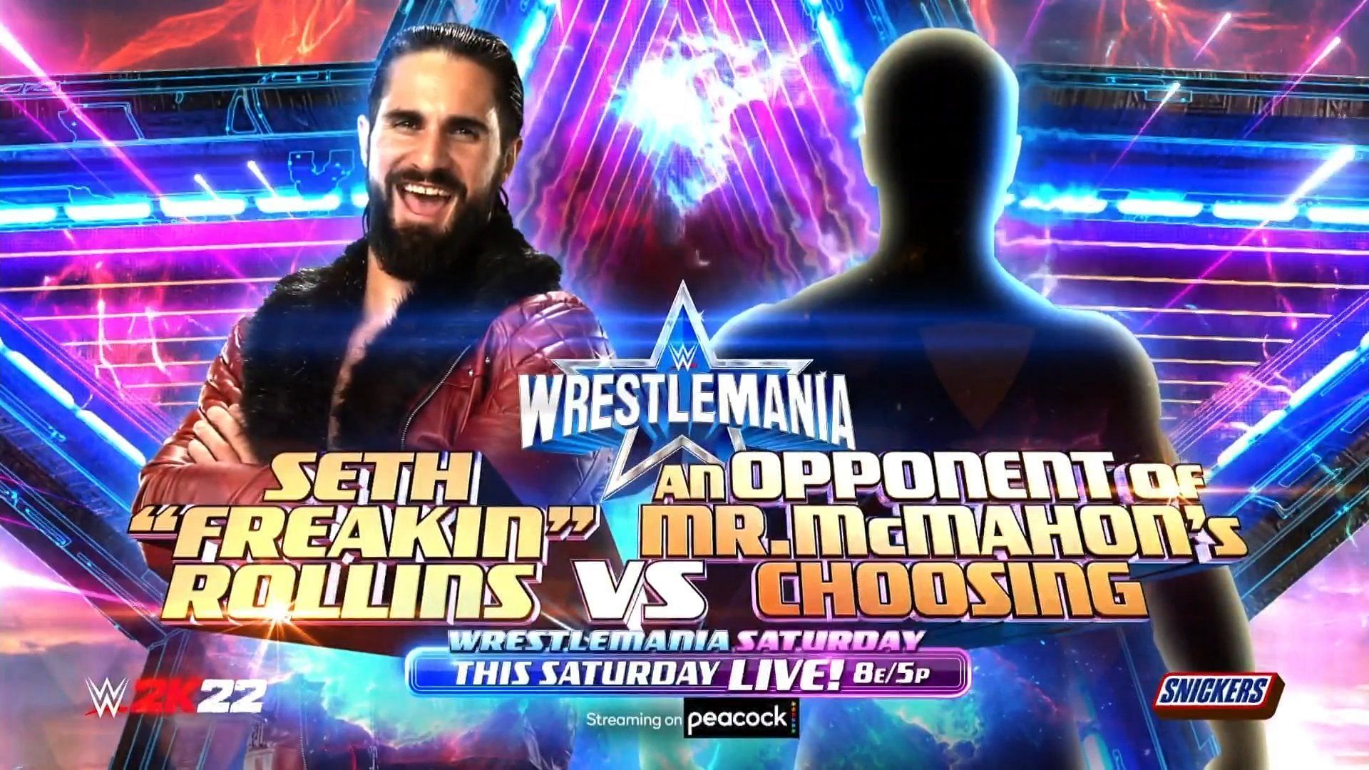 Rumors are swirling around who will meet Seth Rollins at WrestleMania!