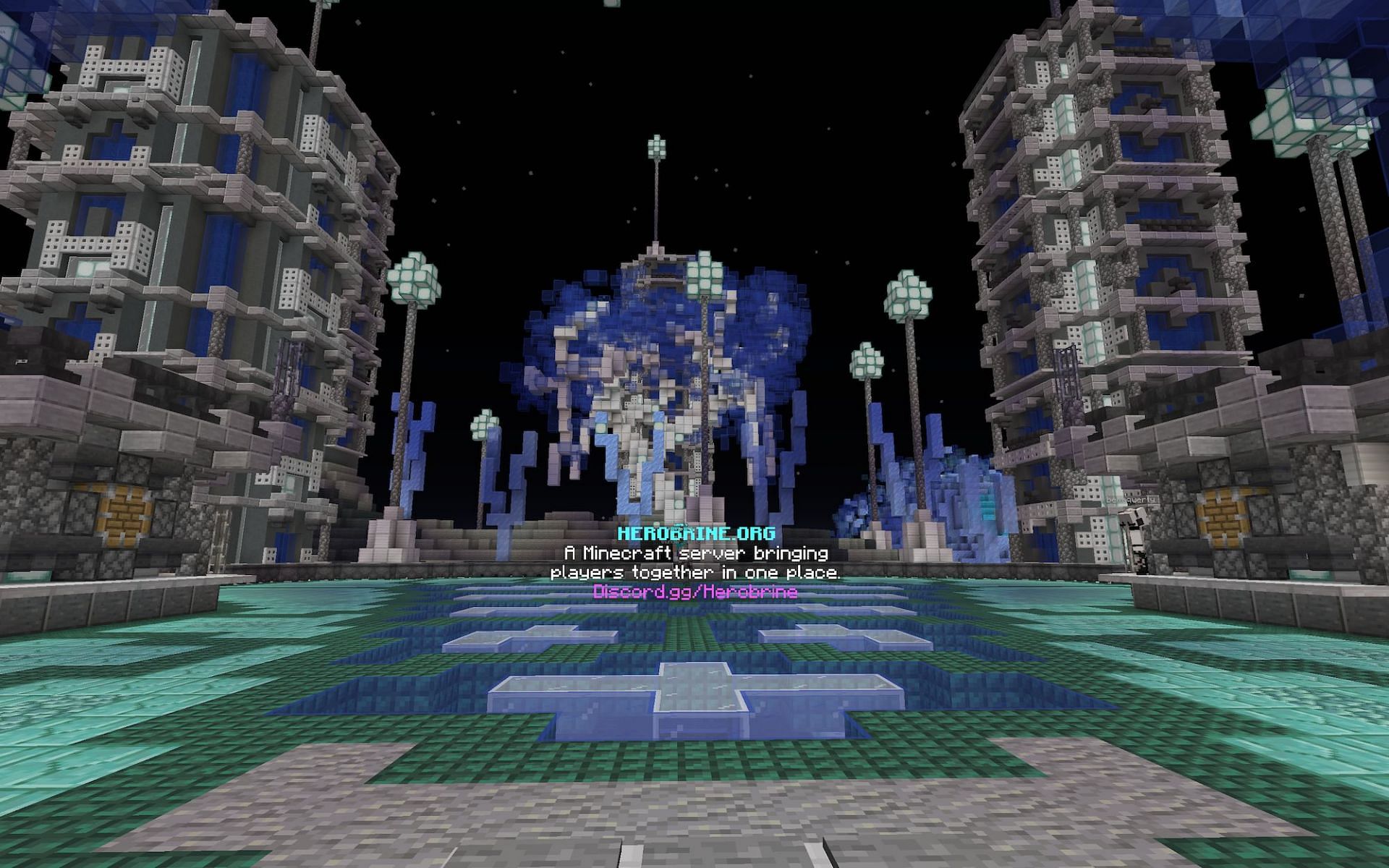 Herobrine lobby (Image via Minecraft)