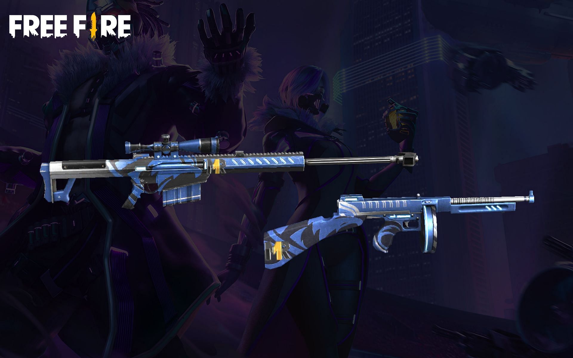 Gamers can get gun skins in Free Fire MAX (Image via Garena)
