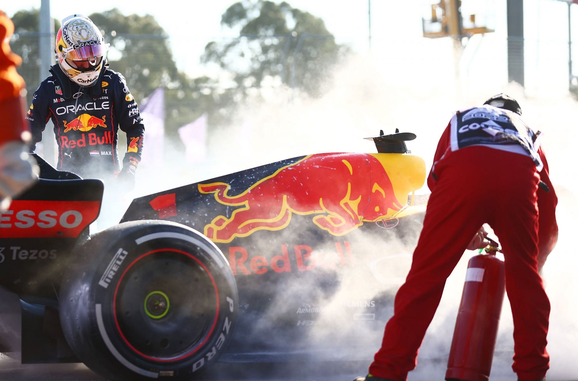 Max Verstappen at the Grand Prix of Australia