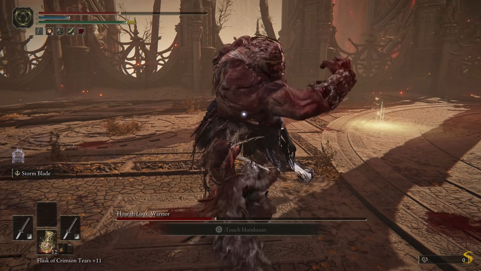 The fight against Godfrey/Hoarah Loux is going to make players sweat in Elden Ring (Image via Shirrako/Youtube)