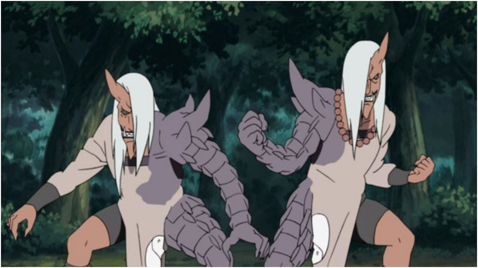 Sakon and Ukon as seen in Naruto (Image via Studio Pierrot)