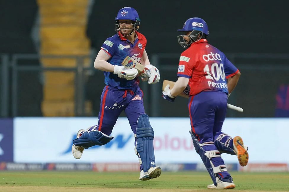David Warner and Prithvi Shaw carted the Rajasthan Royals bowlers all around the park [P/C: iplt20.com]