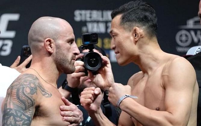 "Don't be so hard on yourself" - Alexander Volkanovski urges 'The Korean Zombie' Chan Sung Jung to reconsider retirement thoughts