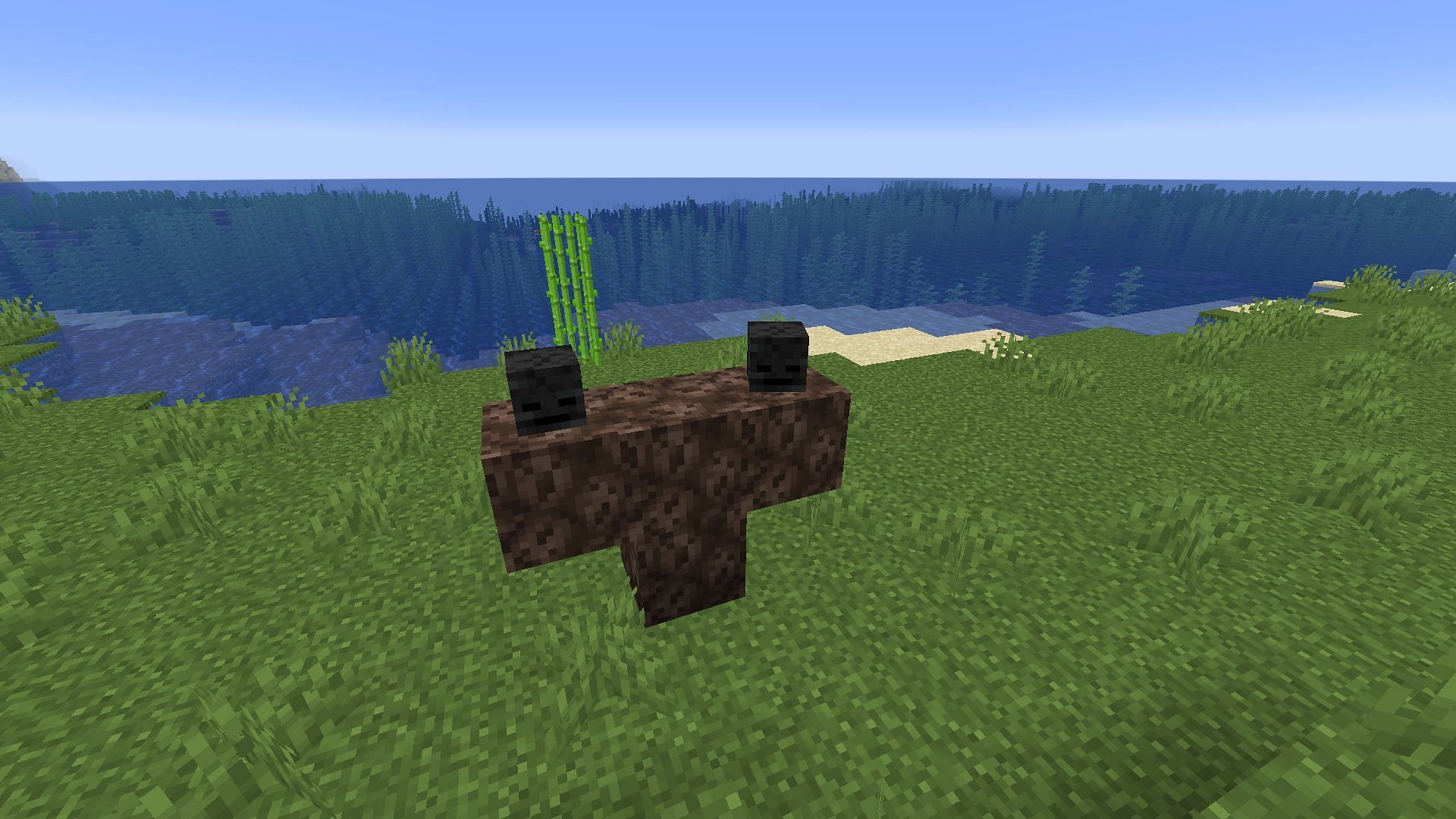 A nearly summoned wither (Image via Minecraft)