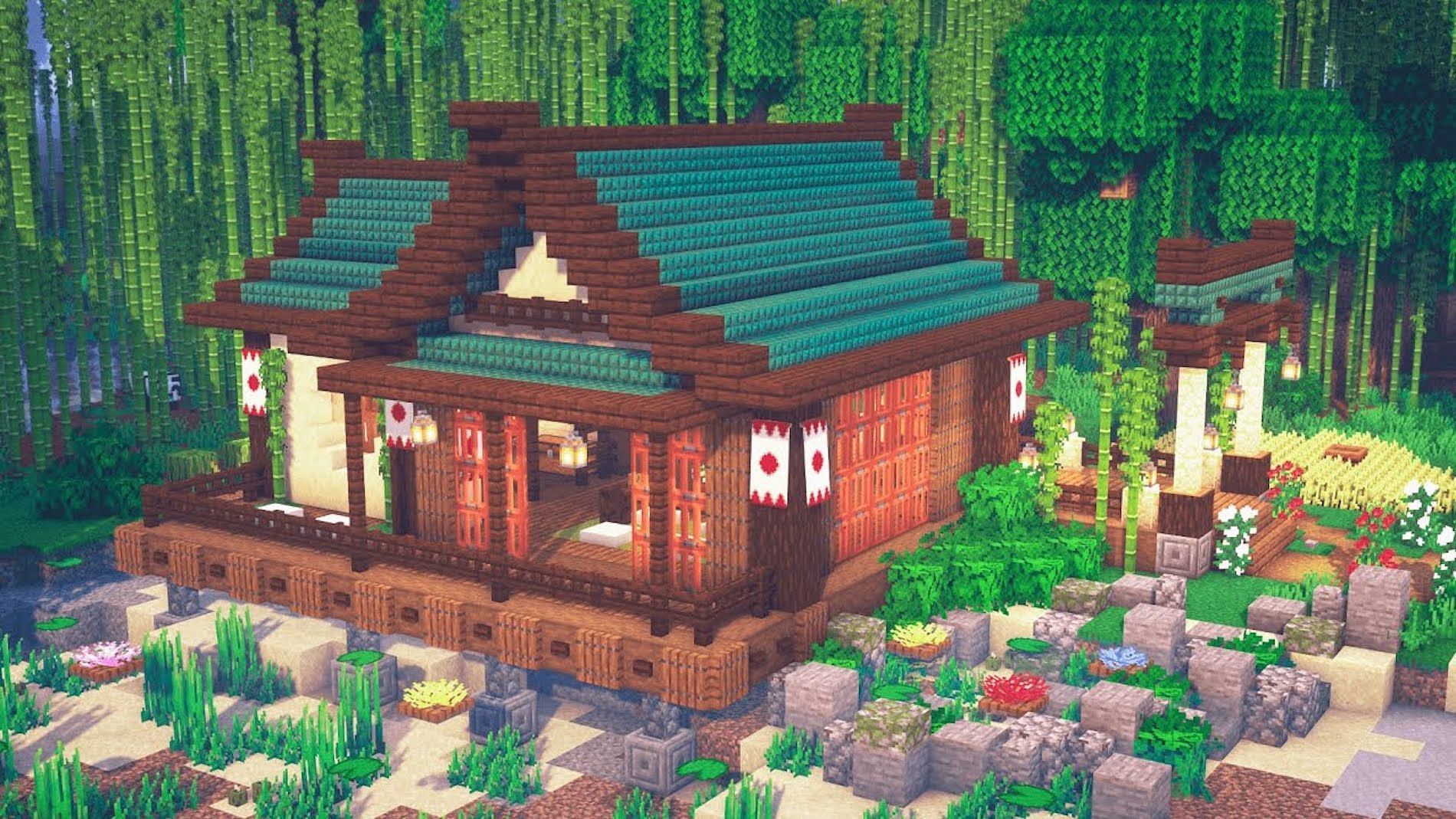 Japanese house design [Image via Zaypixel on YouTube]