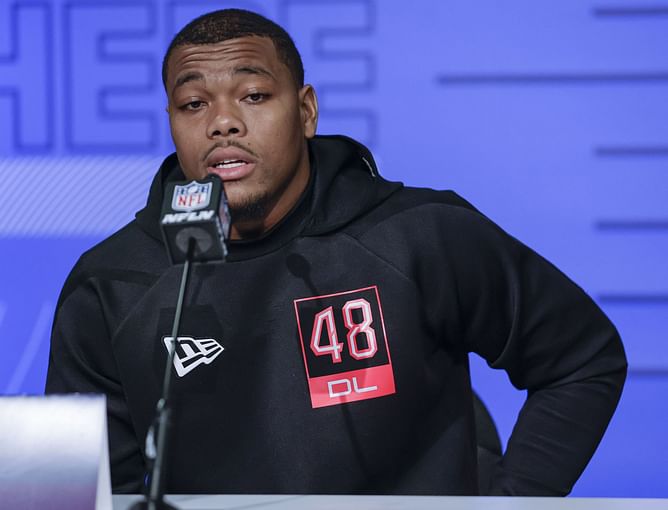 "He didn't look all that excited" - NFL fans react to Jaguars picking Travon Walker with first overall pick of 2022 draft