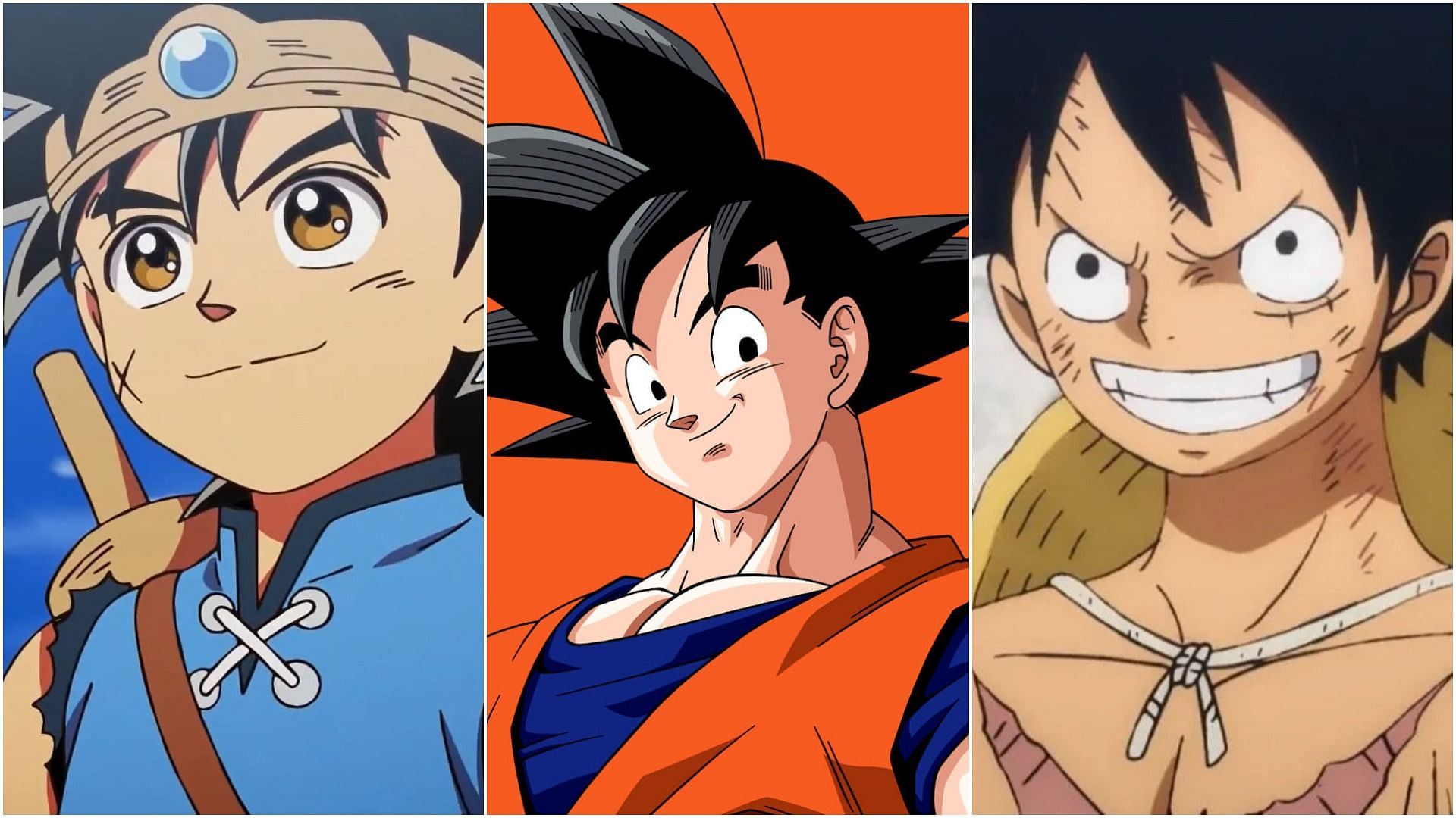 The Dragon Quest, Dragon Ball, and One Piece franchises were all impacted by the ransomware attack (Images via Toei Animation)