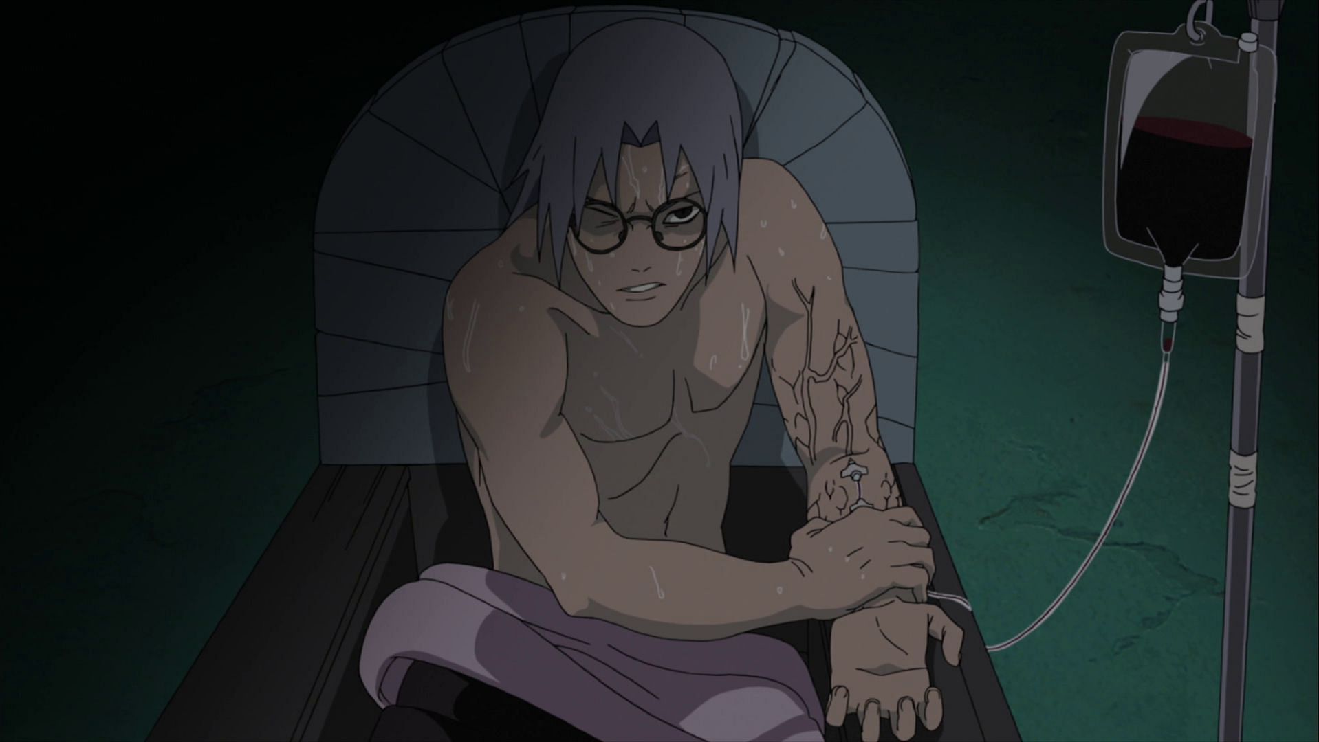 Kabuto as seen in Naruto (Image via Studio Pierrot)