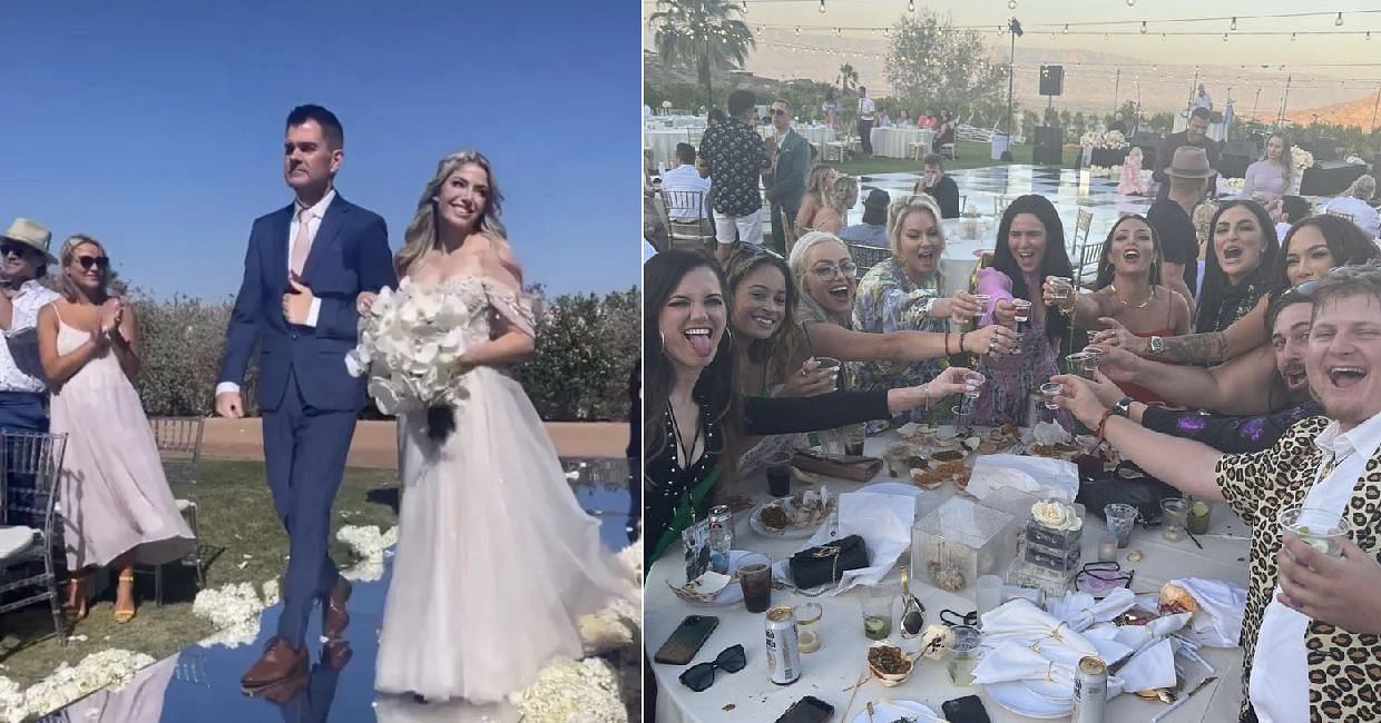 WWE Superstar Alexa Bliss married musician Ryan Cabrera in California yesterday