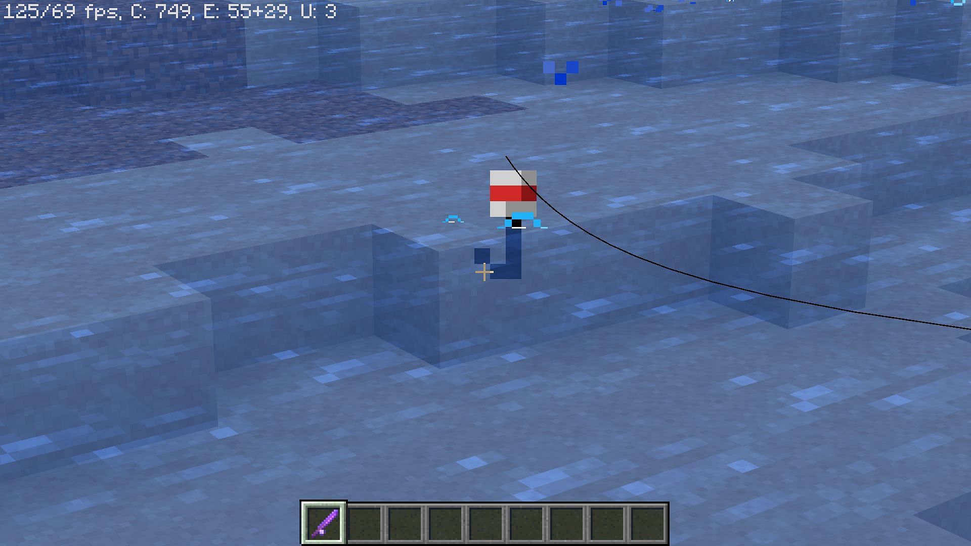 It decreases the time it takes for an item to hook (Image via Minecraft)