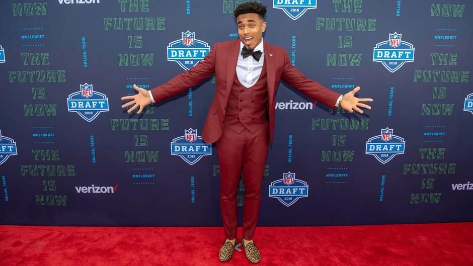 The Packers safety showing off on the red carpet