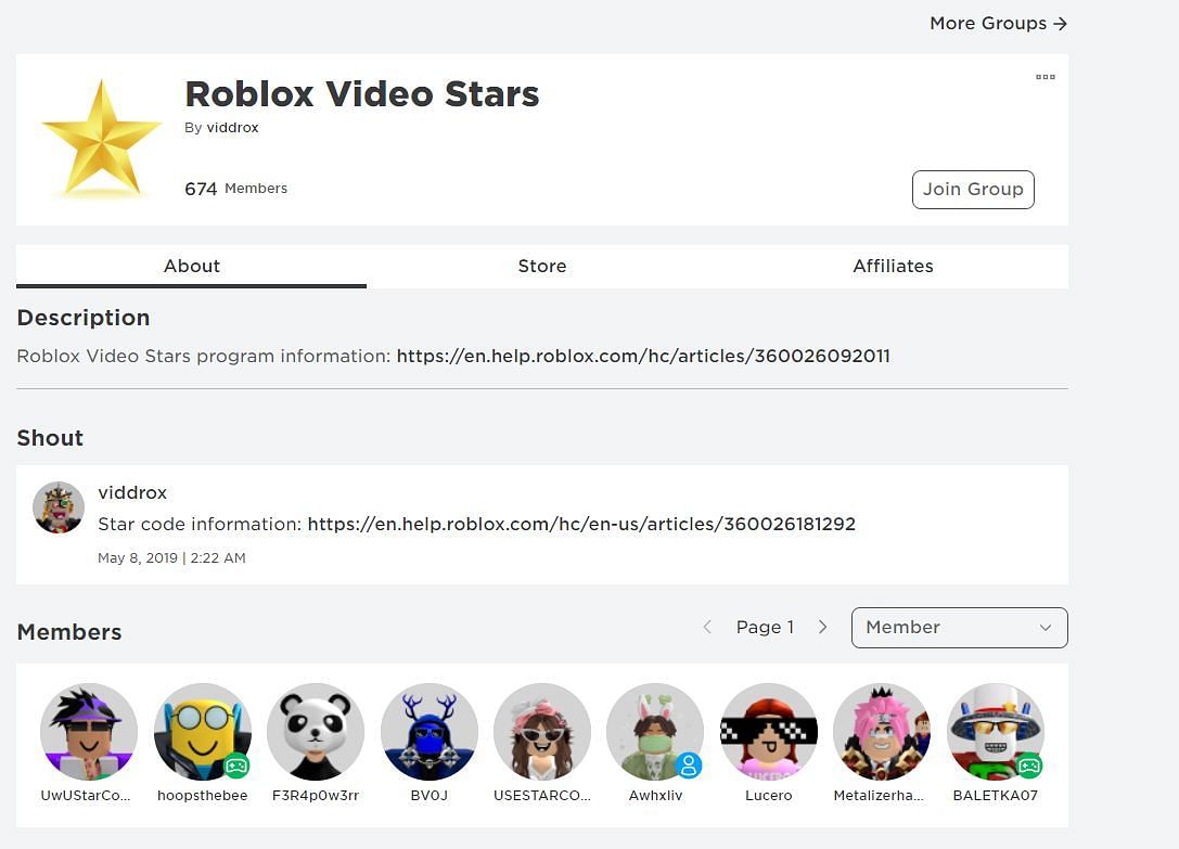 Roblox Star