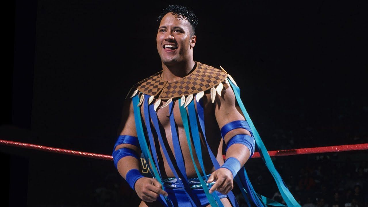 Rocky Maivia is a great example of WWE&#039;s various follicle fashions