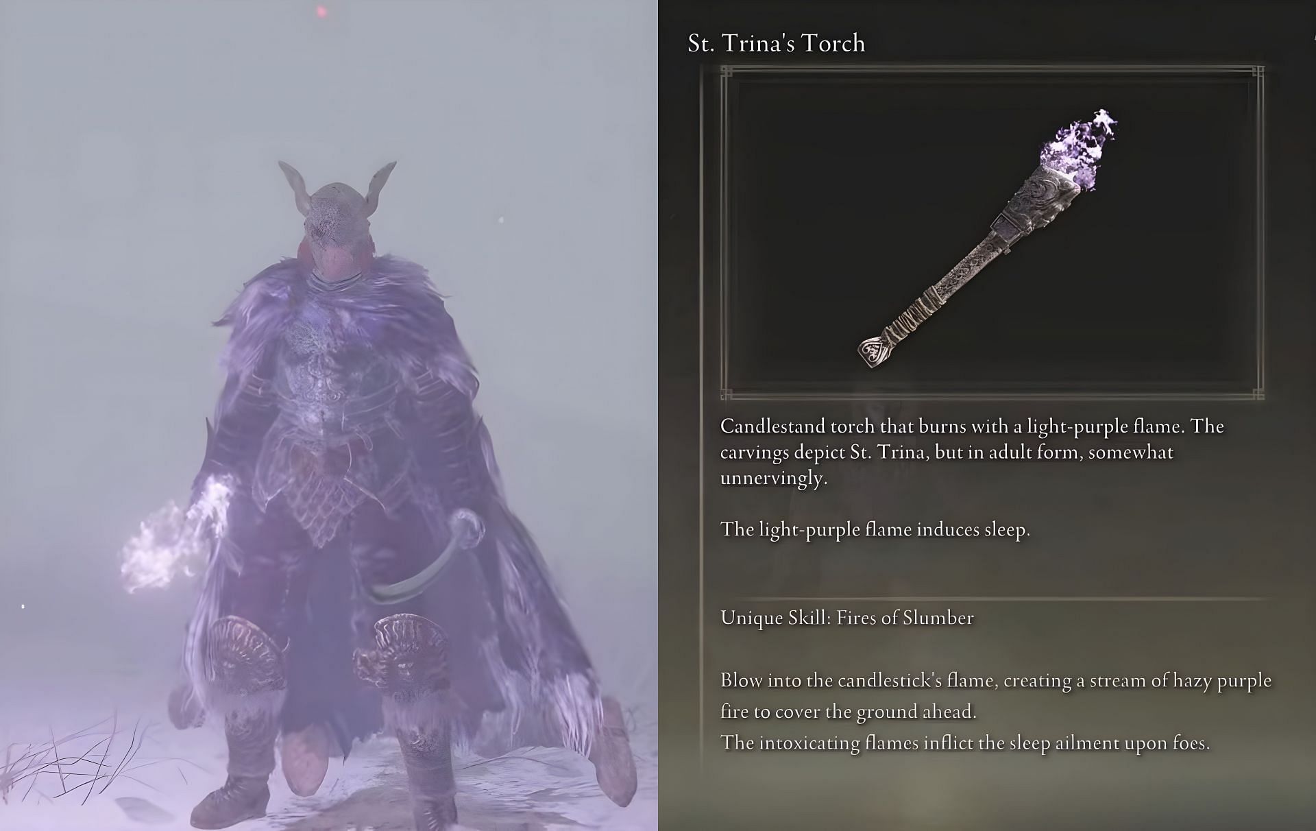 Elden Ring How to obtain St. Trina’s Torch