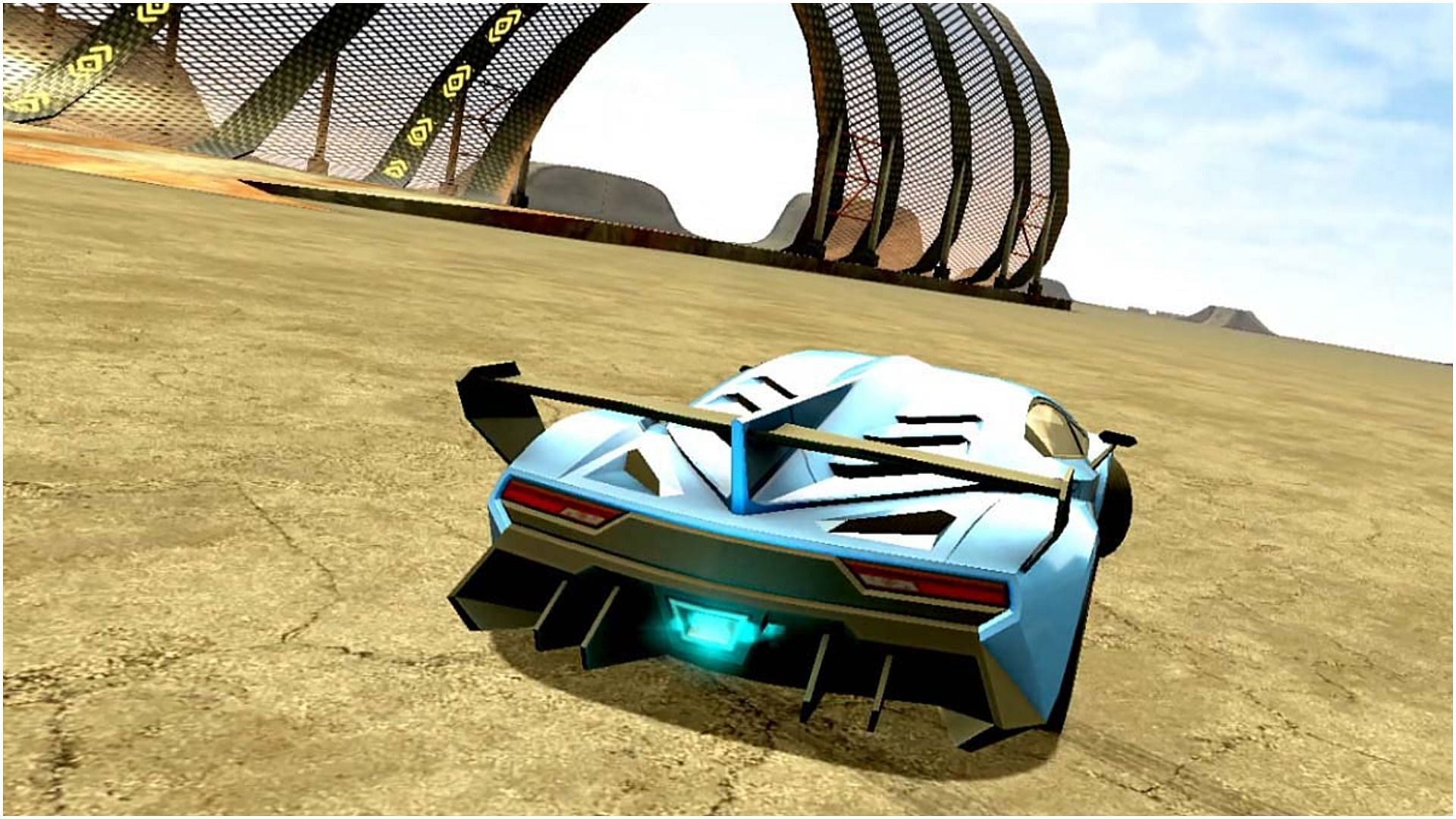 Madalin Stunt Cars is a great web browser game that offers different game modes (Image via Crazy Games)