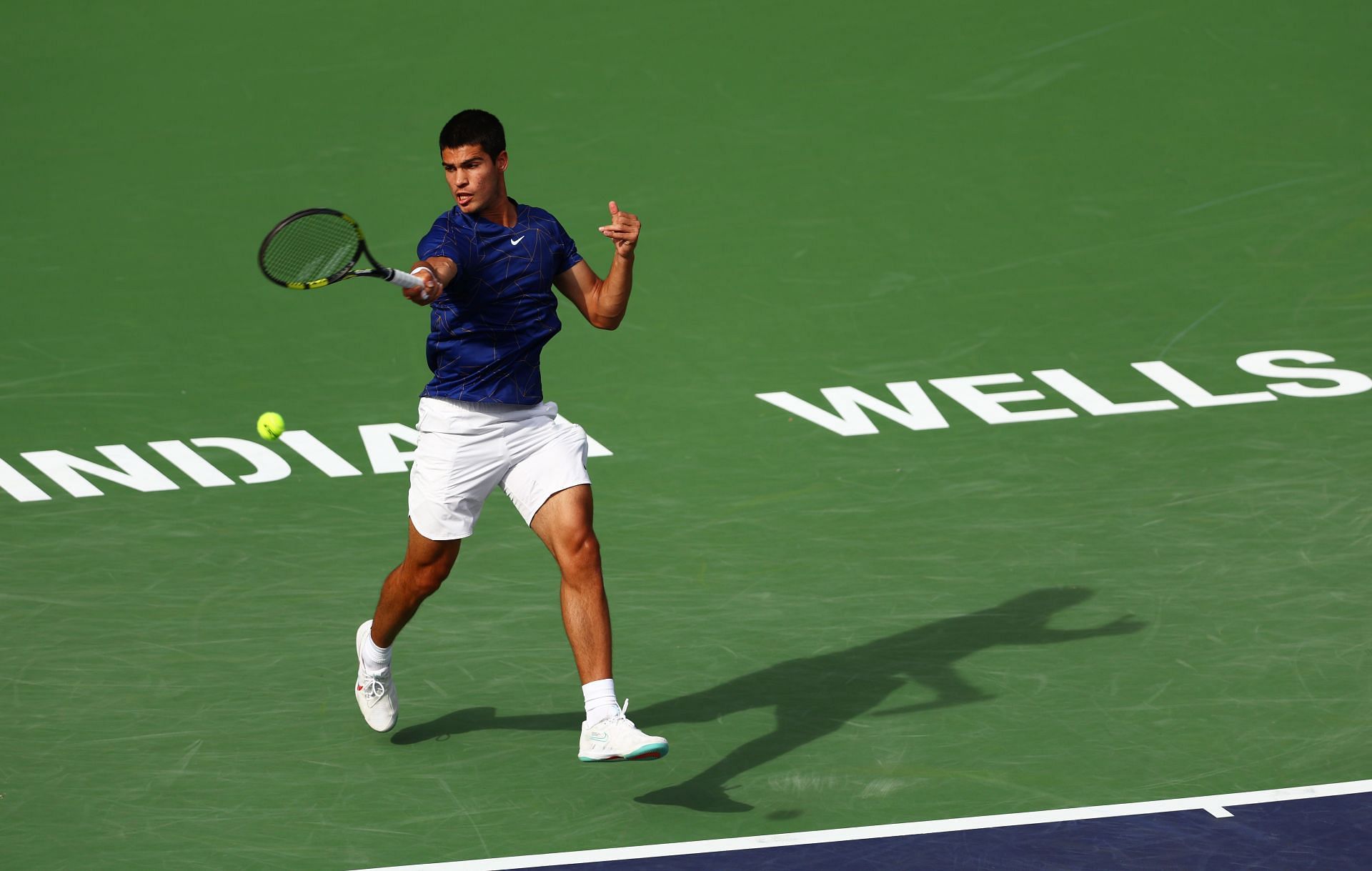 Carlos Alcaraz played out a thriller with Rafael Nadal at Indian Wells