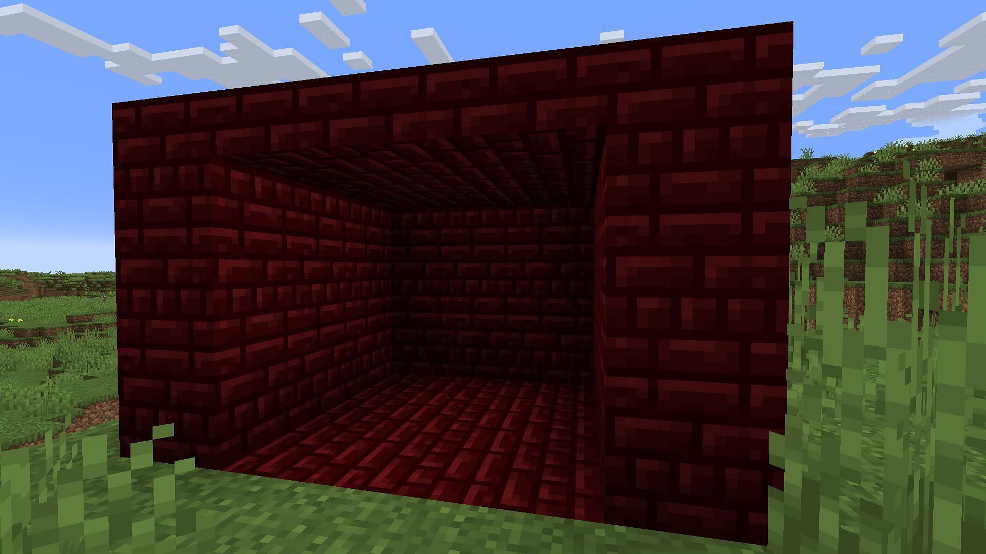 A representation of the slime spawn area (Image via Minecraft)