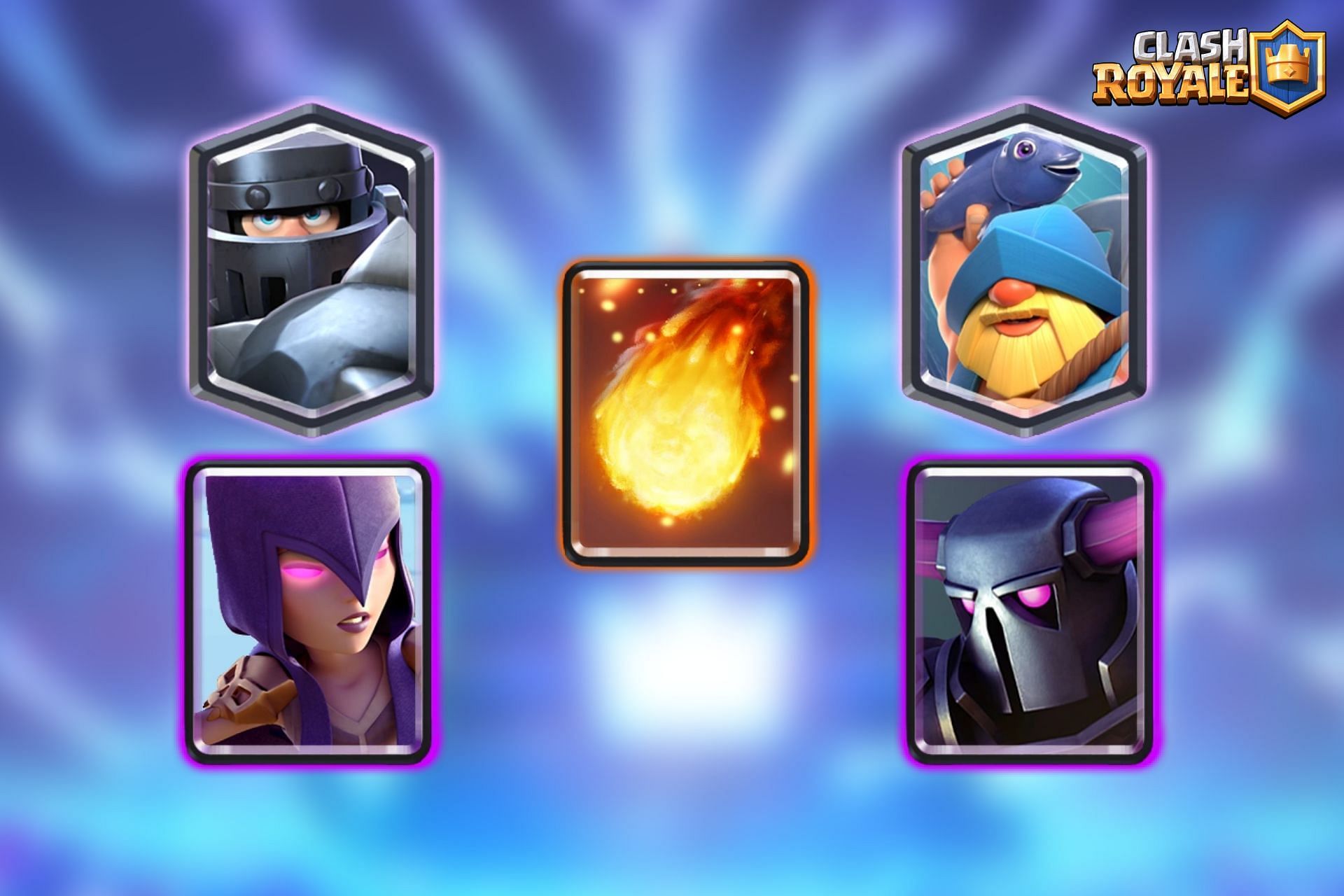 5 best cards to use in Mega Deck challenge in Clash Royale.