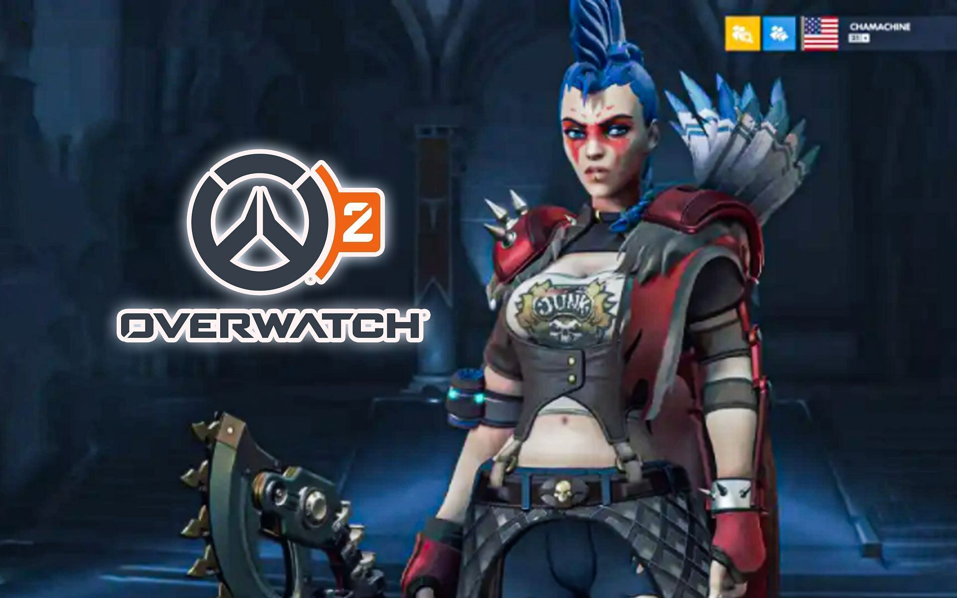 Junker Queen in Overwatch 2 (Image via Sportskeeda)