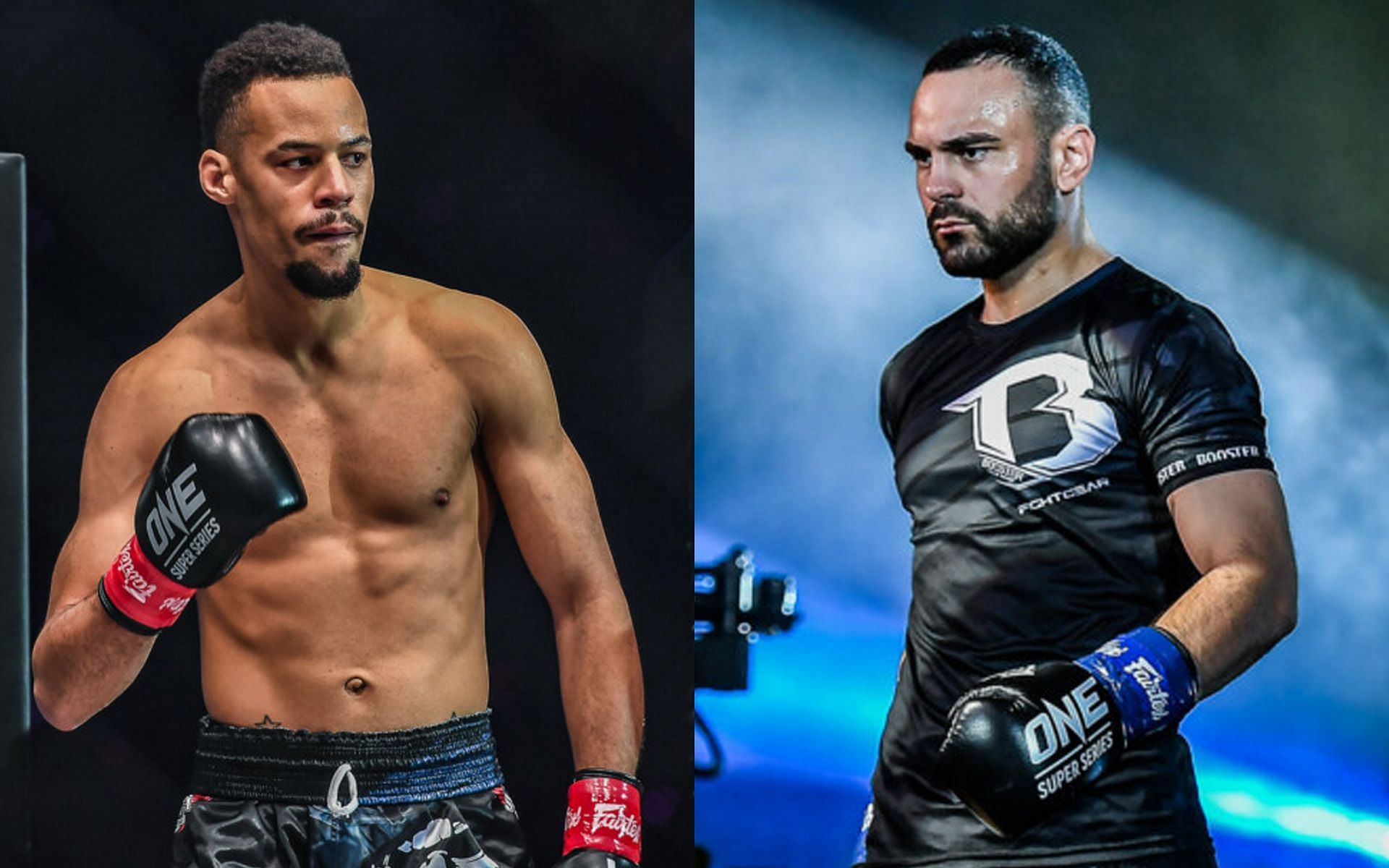 Regian Eersel (L) wants a knockout win over Arian Sadikovic (R) on April 22. | [Photos: ONE Championship]0