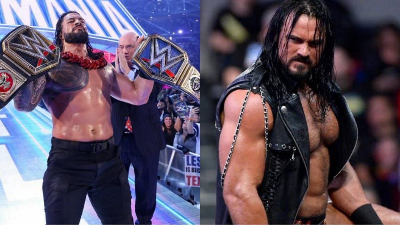 ड्रू मैकइंटायर, WWE यूनिवर्सल चैंपियन रोमन रेंस के लिए बेहतरीन प्रतिद्वंदी साबित हो सकते हैं 