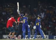 Upul Tharanga scored a century against England in the quarter-finals.