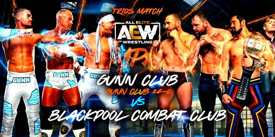 The Gunn Club had a banger of a match against Blackpool Combat Club to kick off AEW Rampage.