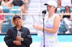 "Just like when I had that dinner with you in Australia, just watching your journey is really incredible" - Naomi Osaka to Iga Swiatek after Miami Open final loss