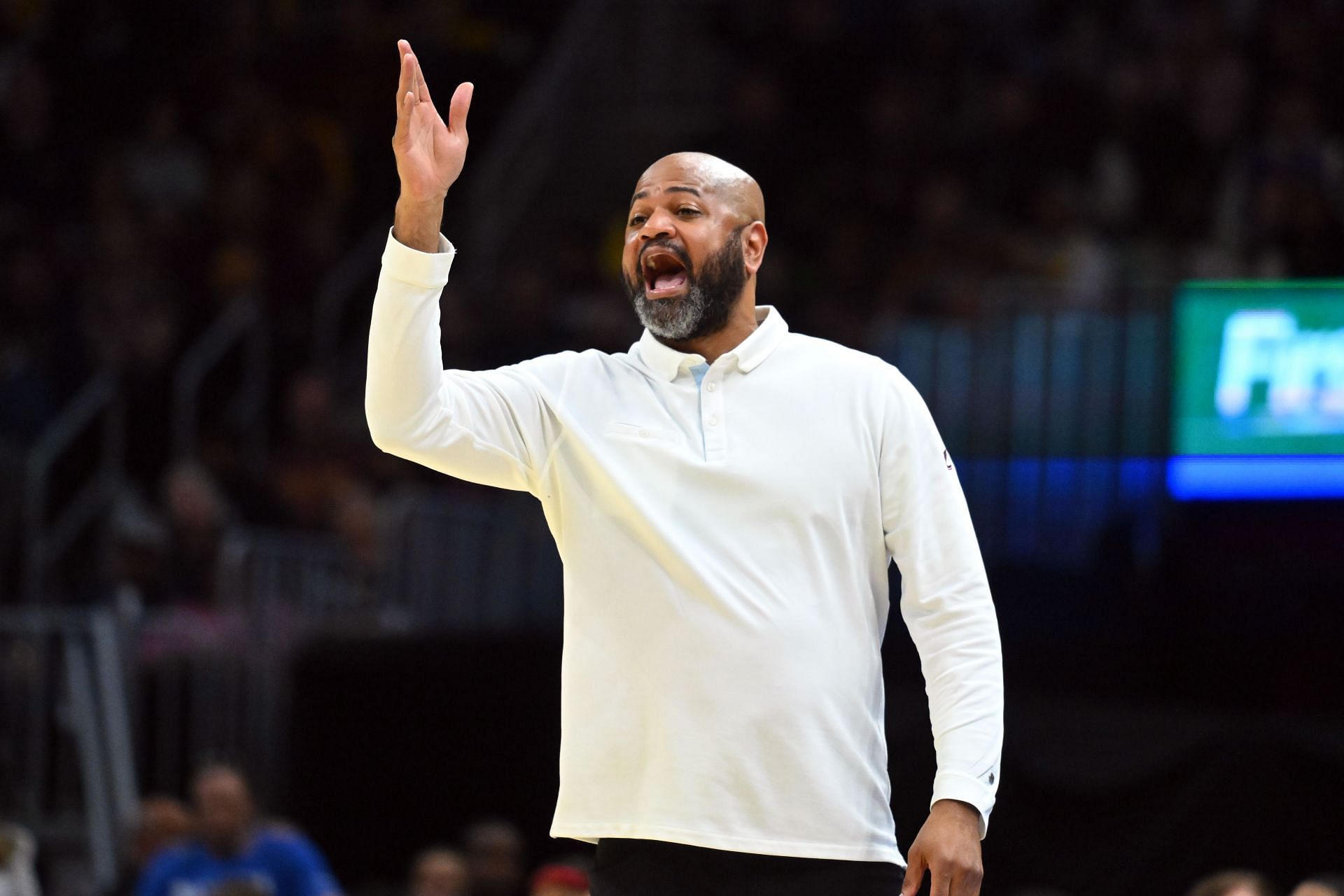 Head coach J.B. Bickerstaff of the Cleveland Cavaliers