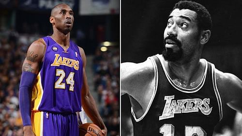 Kobe Bryant and Wilt Chamberlain. (Photo: YouTube/LetsTalkSports)