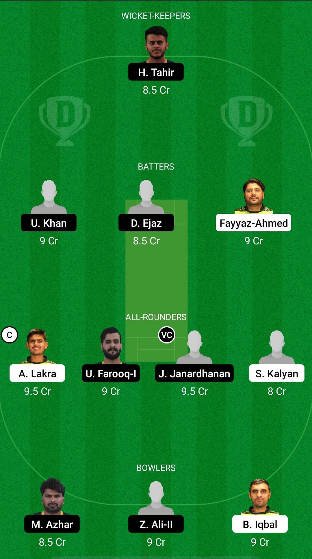 KAS vs BG Dream11 Prediction - Sharjah Ramadan T20 League