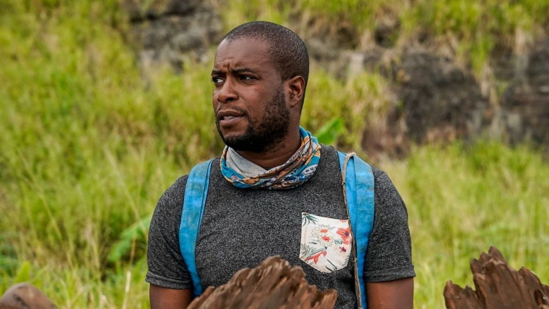 Rocksroy tries to form a male alliance on Survivor (Image via survivorcbs/Instagram)