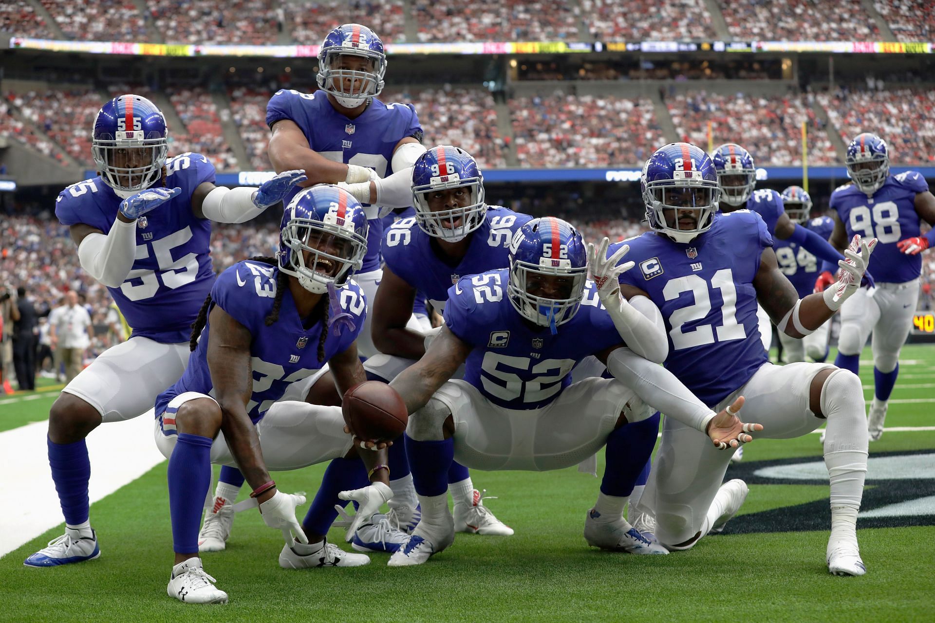New York Giants look to make moves before the draft.