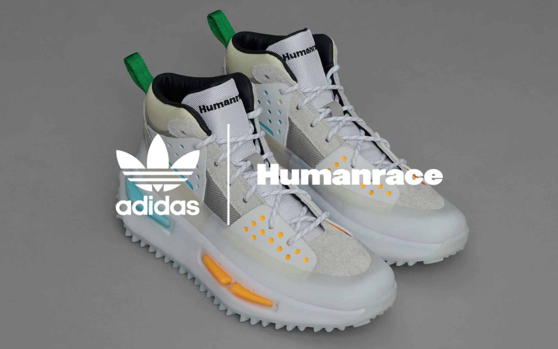 Pharrell Williams x Adidas Hu NMD S1 Ryat shoes(Image via Adidas)