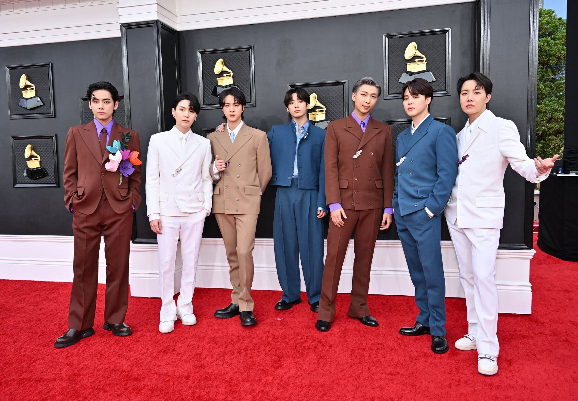 BTS Lights Up The Red Carpet At The 2019 Grammy Awards