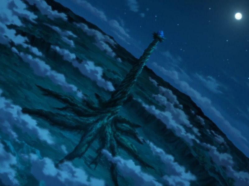 God Tree soaks up the blood of its victims (Image via Naruto)