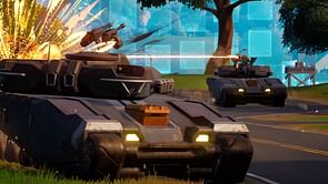 How to get air time in a tank in Fortnite Chapter 3