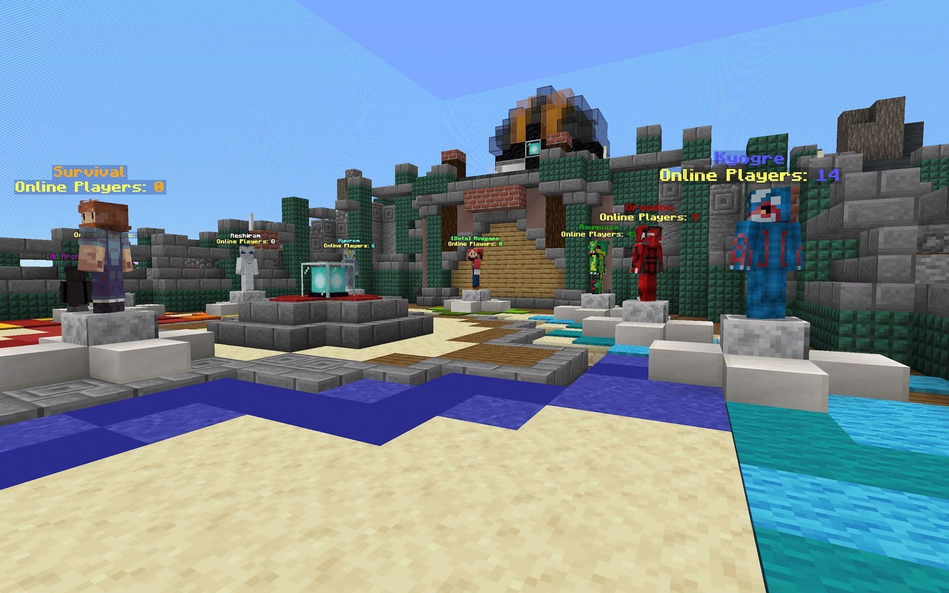 SmashMC lobby [Image via Minecraft]