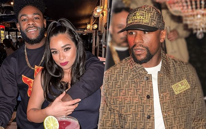 Aljamain Sterling reveals he challenged Floyd Mayweather to fight when boxer tried to hit on his fiance