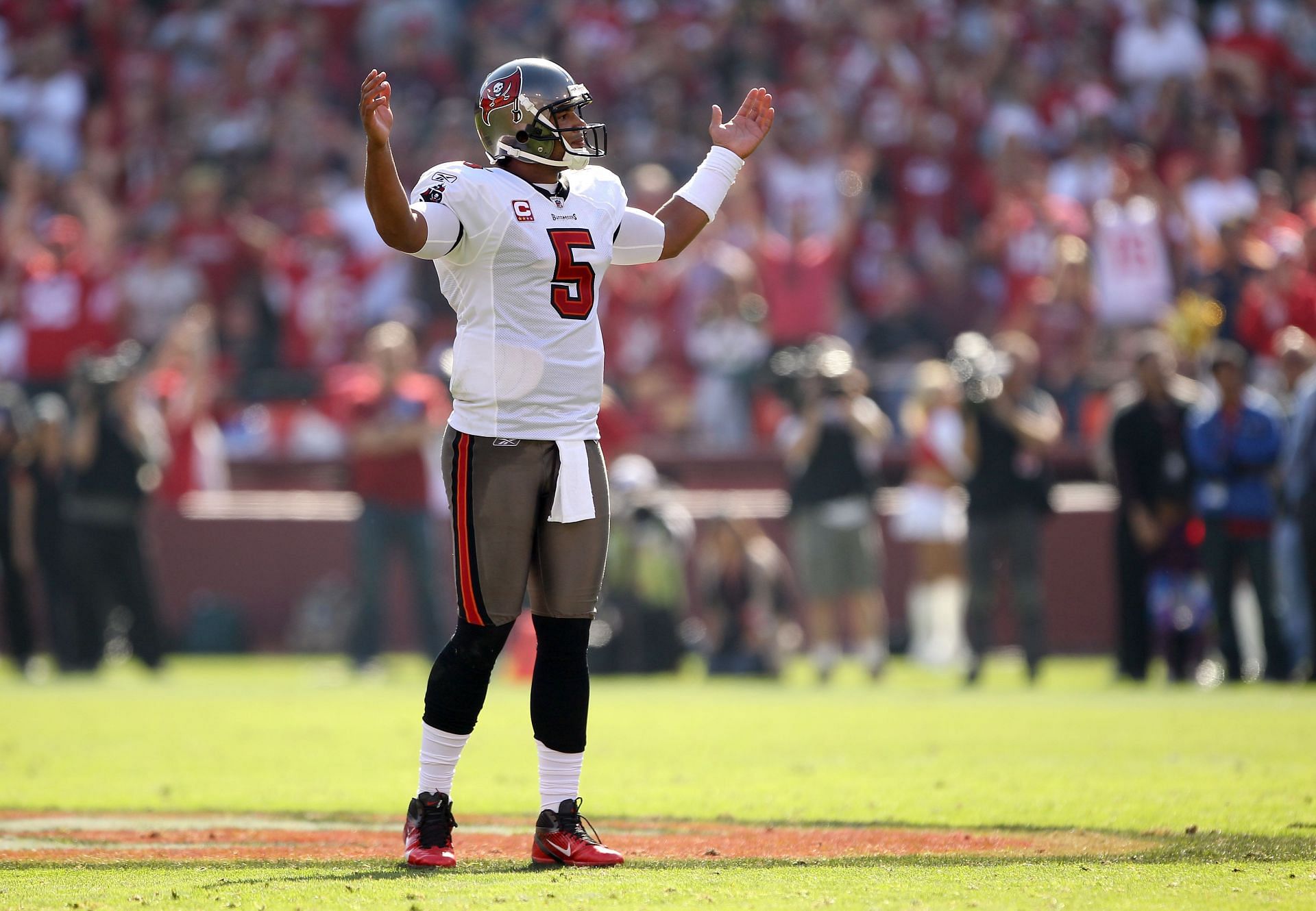 Tampa Bay Buccaneers quarterback Josh Freeman