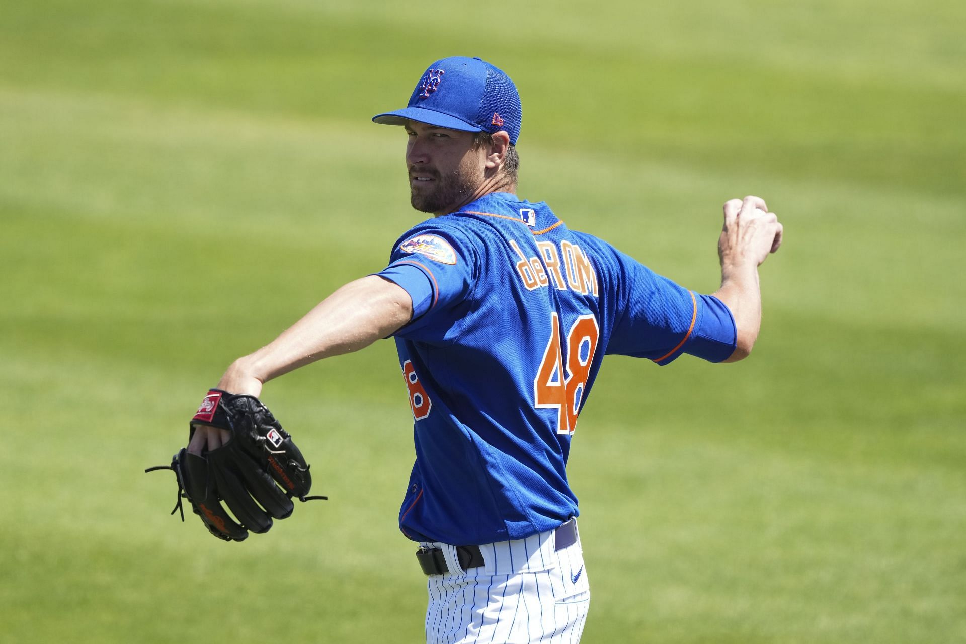 NY Mets SP Jacob deGrom is yet to make his first start of the 2022 regular season