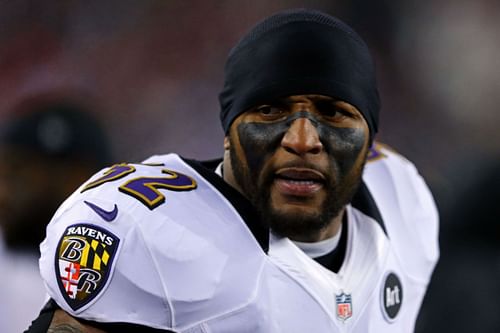 Baltimore Ravens middle linebacker Ray Lewis