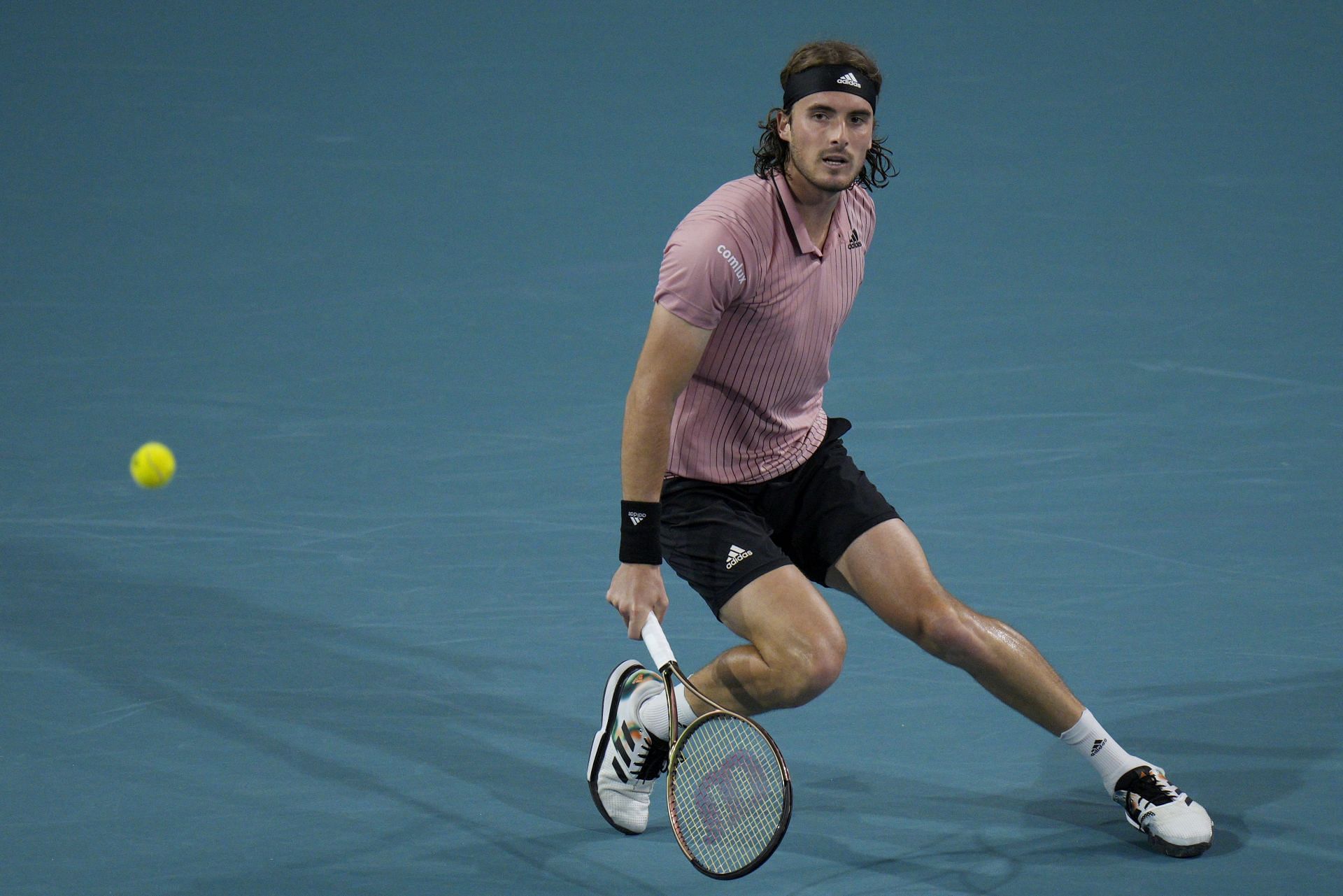 Stefanos Tsitsipas at the 2022 Miami Open.