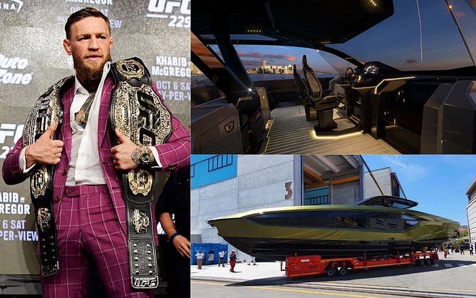 Conor McGregor announces official ownership of Lamborghini sports yacht