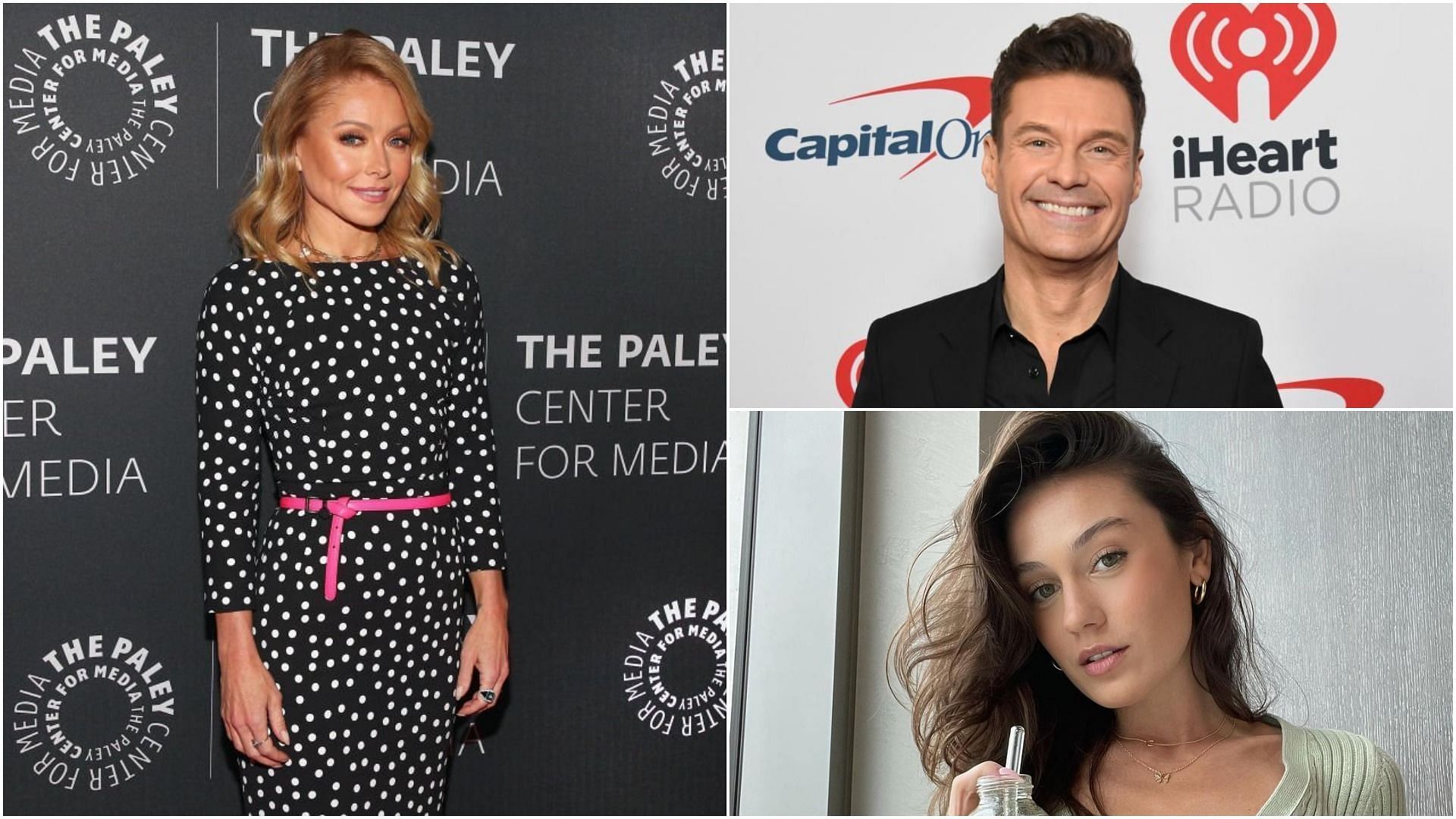 Kelly Ripa has approved Ryan Seacrest and Aubrey Paige&#039;s relationship (Images via Astrid Stawiarz and Jon Kopaloff/Getty Images and aubreypaige_/Instagram)